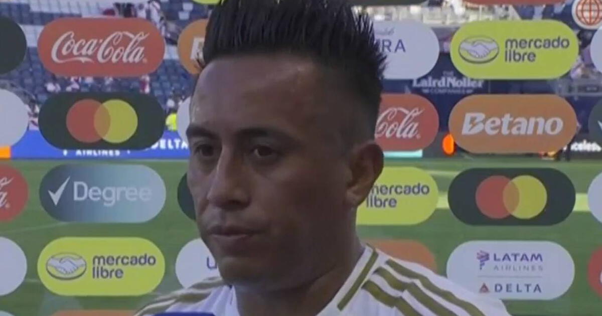 Christian Cueva dejó sentido mensaje tras volver a jugar con Perú ante