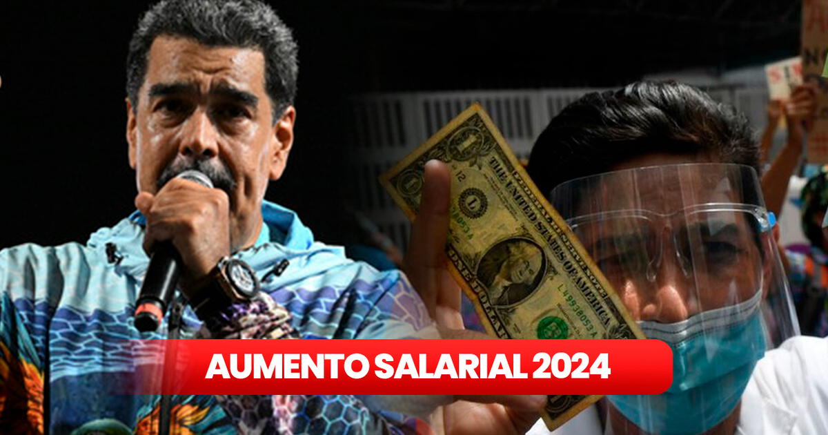 Salario mínimo en Venezuela 2024 Nicolás Maduro sobre el AUMENTO