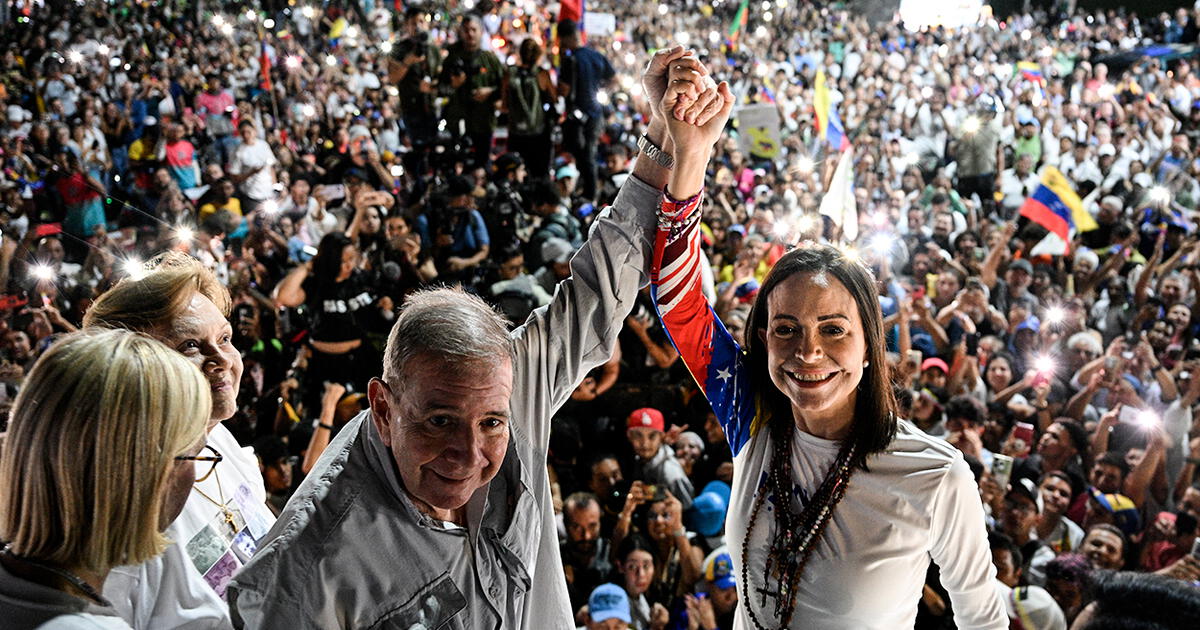 Mar A Corina Machado Y Edmundo Gonz Lez Urrutia Convocan A Una