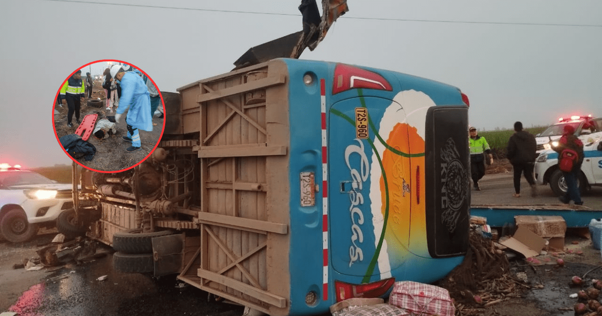 Accidente En La Libertad Deja 6 Fallecidos Y 25 Heridos Tras Choque De