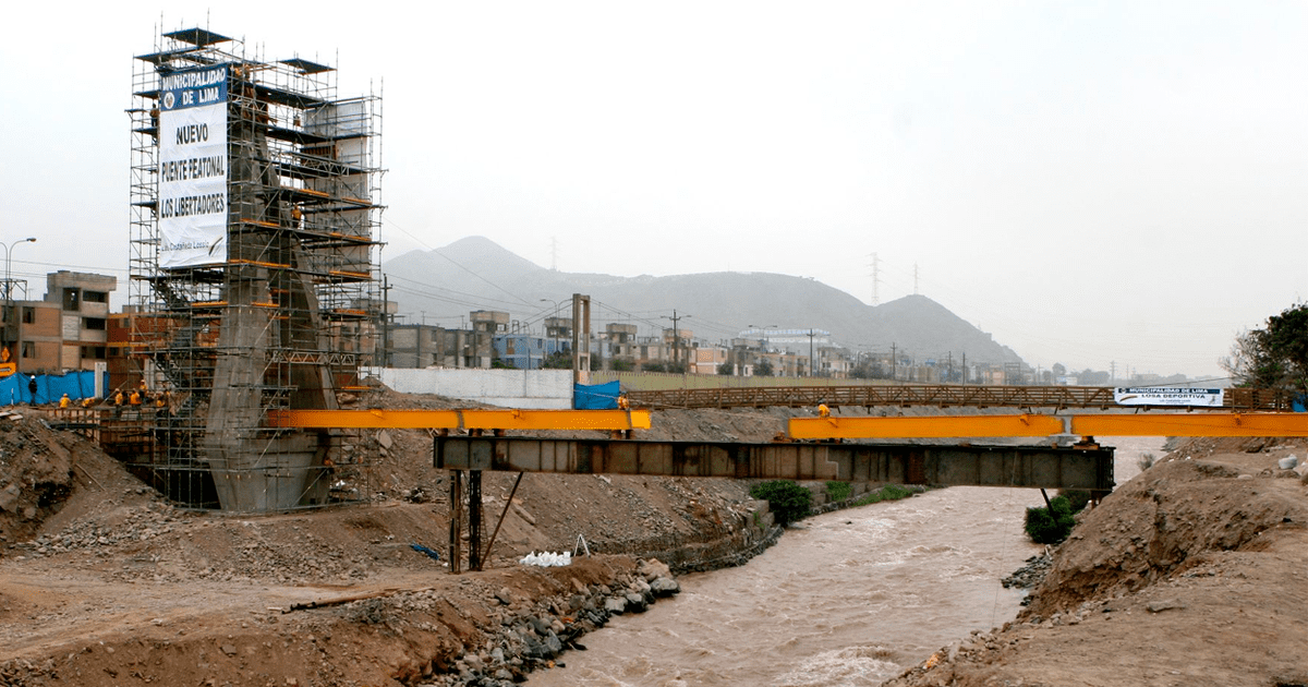 Nuevo puente peatonal unirá San Juan de Lurigancho y El Agustino