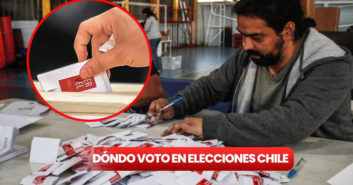 Link dónde votar Servel Chile 2024 consulta con RUT para las