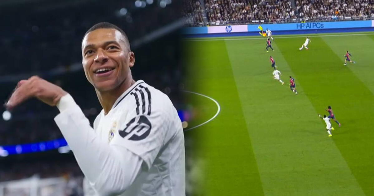 Era un golazo Kylian Mbappé anotó por primera vez en un clásico pero