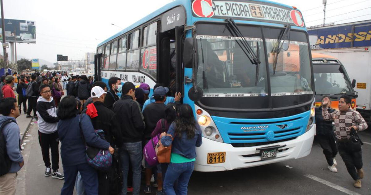 Paro Nacional De Transportistas En Apec L Neas De Transporte