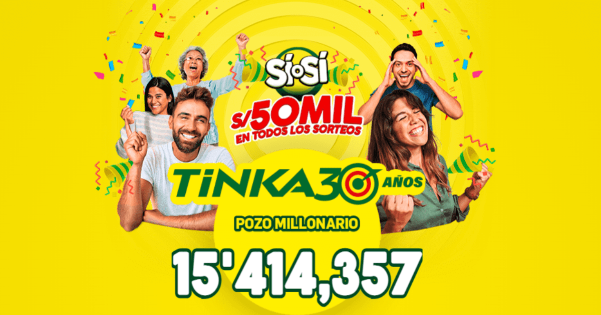 Sorteo La Tinka Resultados Del Domingo 24 De Noviembre Conoce Los