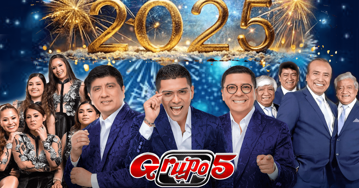 Conciertos en Lima por Año Nuevo 2025 shows y eventos gratis con Grupo