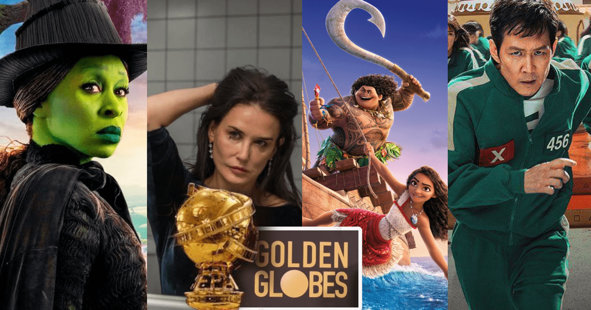 Globos de oro 2025 nominados lista completa de películas y series