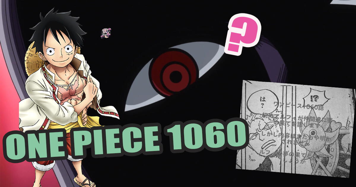 One Piece 1060 Spoiler Monkey D Luffy revela su sueño a Los