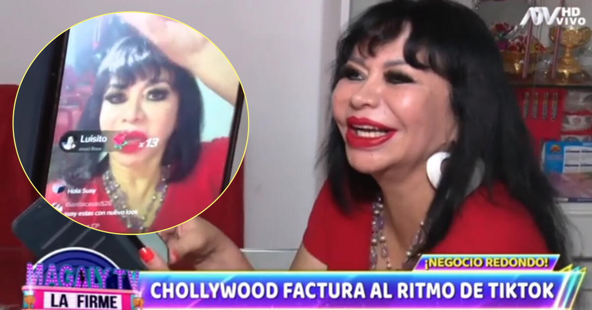 Cuánto gana Susy Díaz por transmitir en TikTok solo 35 minutos Esto