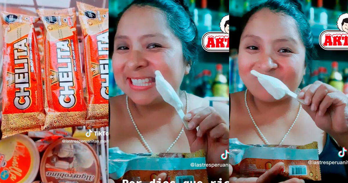 TikTok Viral Peruana Queda Maravillada Al Probar Helado Sabor A