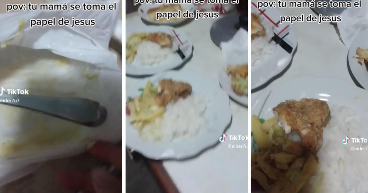 Tiktok Viral Madre Peruana Divide Pollo Broaster Entre Personas Y