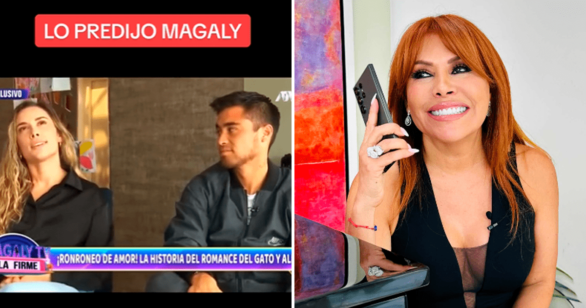 Magaly Medina La Conductora De Tv Predijo Separaci N De Ale Venturo Y