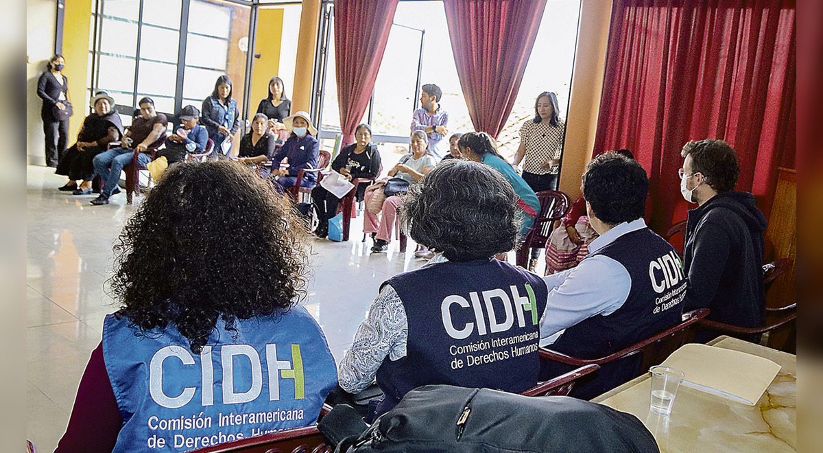 CIDH delegación escuchó a familiares de víctimas de Ayacucho