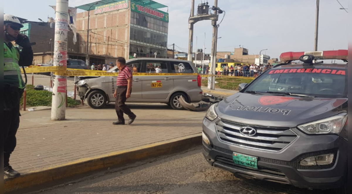 Sjl San Juan De Lurigancho Joven A Bordo De Una Moto Muere Tras