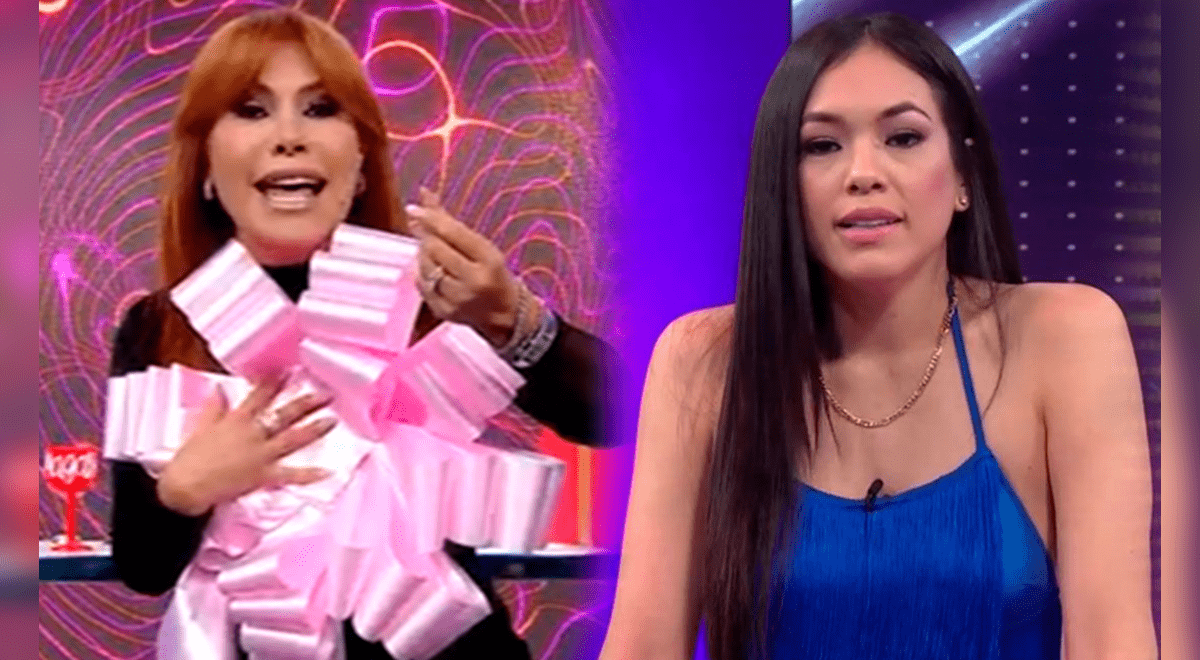 Magaly Medina aparece con moño en su programa Así se sentirá ir a una