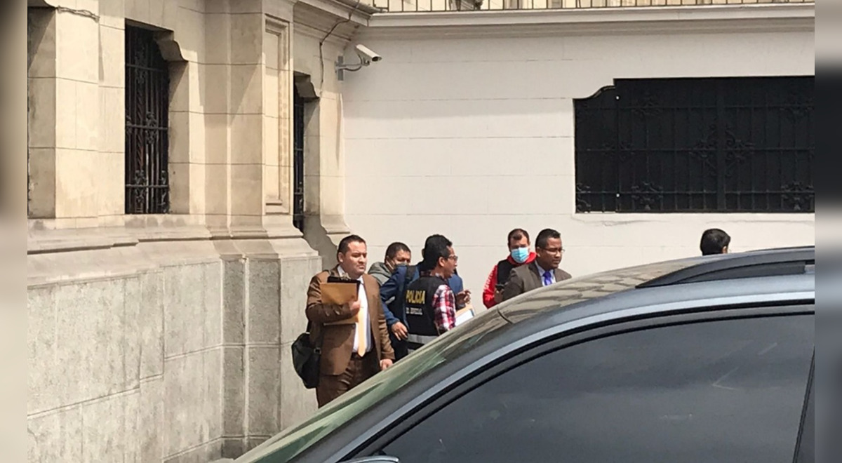 Yenifer Paredes Fiscal A Culmina Diligencia En Palacio Y Se Lleva Las