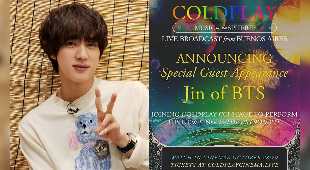 Jin De Bts Junto A Coldplay En Concierto Qu Cines De Per