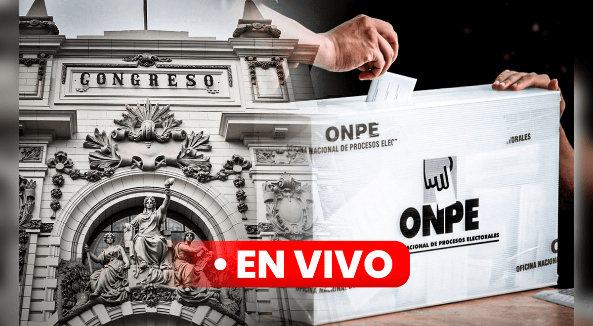 Adelanto de elecciones 2023 Congreso EN VIVO debatirá HOY lunes 30 de