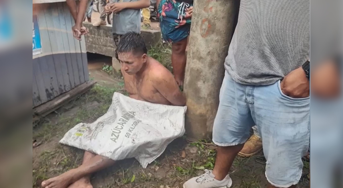 Pucallpa Ucayali Vecinos Capturan Y Desnudan A Ladr N Tras Robo A