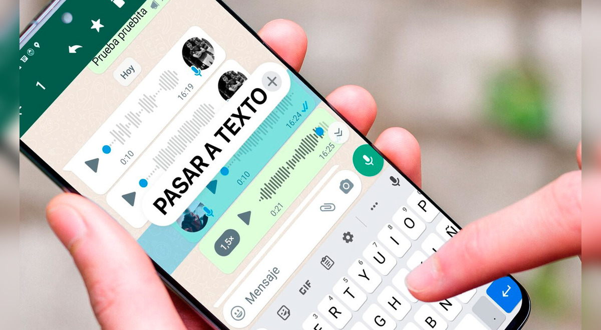 WhatsApp cómo convertir notas de voz en textos sin instalar ninguna