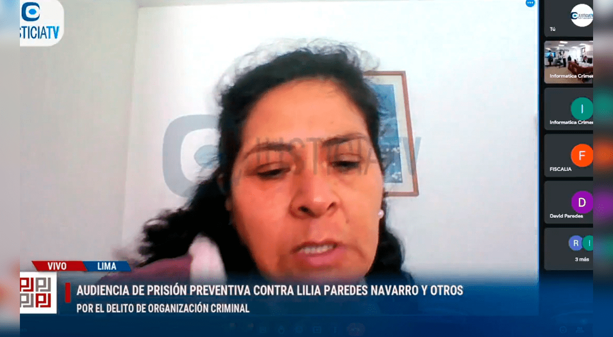 Lilia Paredes Fiscal A Solicita M Nimo Ocho A Os De Prisi N Para