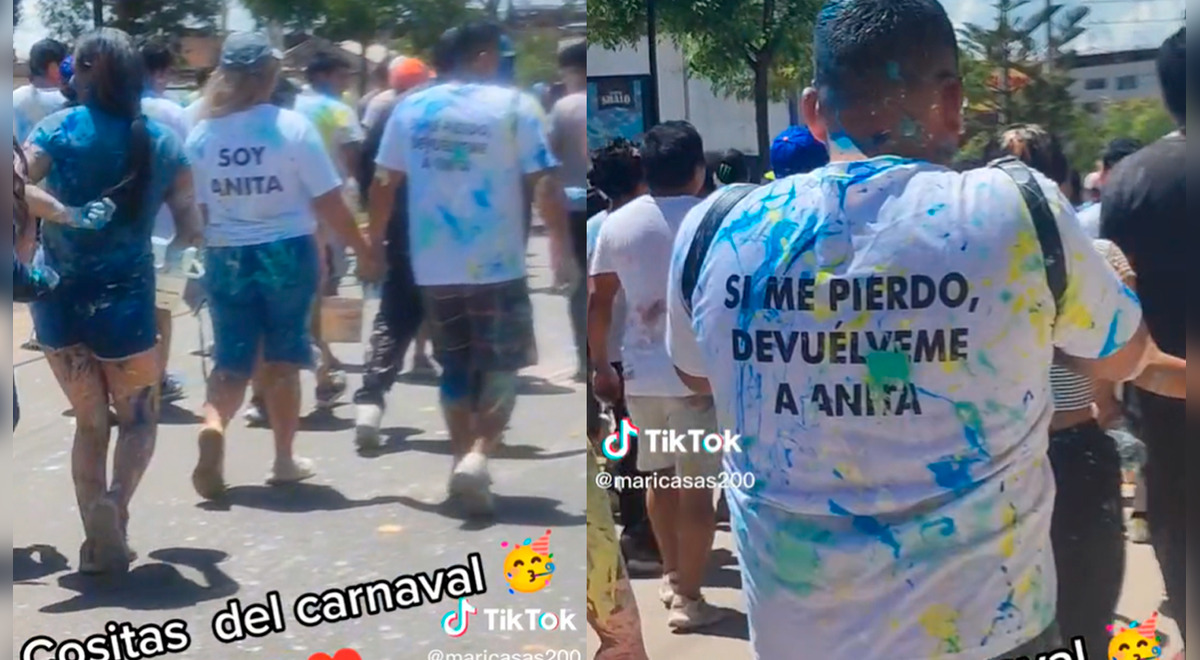 Tiktok Viral Joven Camina Con Curioso Mensaje Por Si Se Pierde En Los