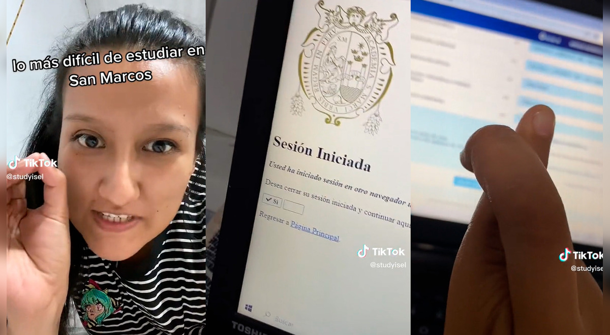 Tiktok Viral Per Sanmarquina Muestra Su Sufrimiento Al