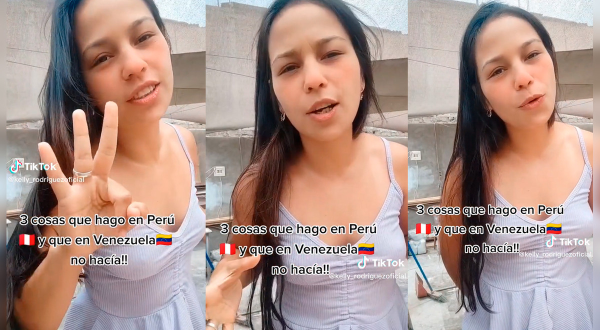 TikTok viral Venezolana revela 3 actividades que puede hacer en Perú