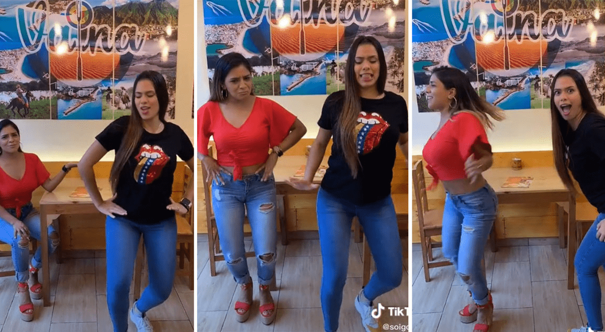 Video Viral Peruana Se Enfrenta A Extranjera En Duelo De Baile Y