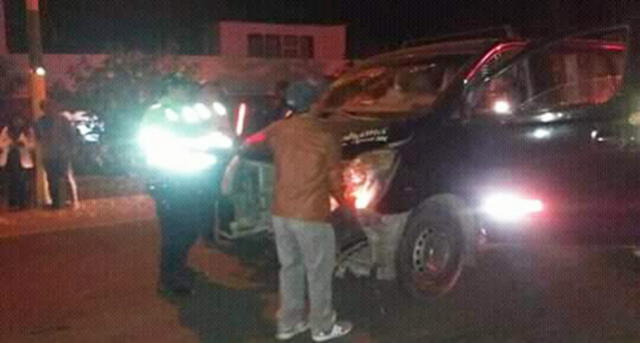 Arequipa Choque Entre Auto Y Minivan Deja Una Fallecida Y Heridos