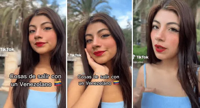 TikTok viral TikToker peruana revela cómo es salir con un venezolano Tienen una cosa que en