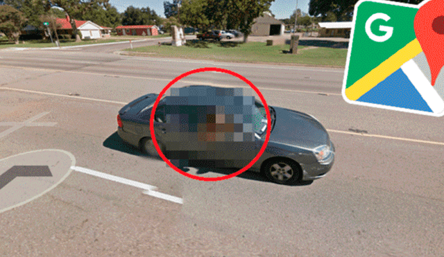 Google Maps terrorífica criatura fue captada viajando al interior de