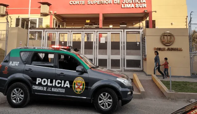 Villa María del Triunfo Sujeto lanza disparos al interior de la Corte