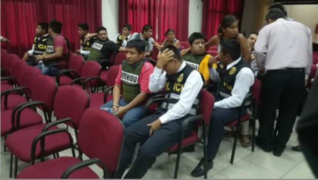 Tumbes ordenan 24 meses de cárcel para seis presuntos integrantes de