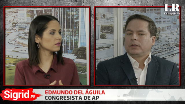 Sigrid Pe Entrevista A Edmundo Del Guila Congresista De Acci N