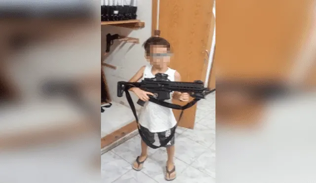 Argentina Funcionario Comparte Fotos De Sus Hijos Portando Armas Y Es