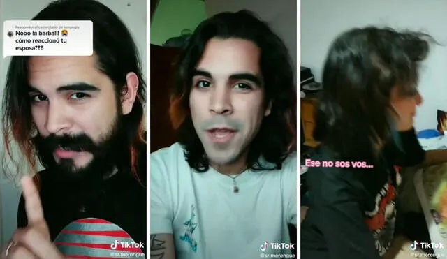 Tiktok Viral Joven Graba Reacci N De Su Esposa Tras Verlo Afeitado Por