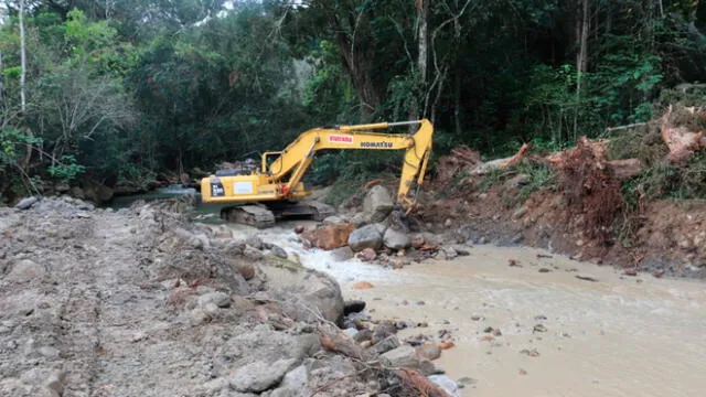 Realizan Trabajos De Limpieza Y Encauzamiento De Quebradas En San