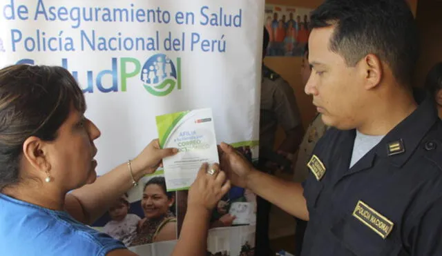 Seguro de Salud de la PNP cómo afiliar a un familiar y cuáles son los