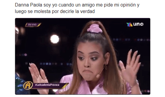 Danna Paola La Academia memes de la cantante tras discusión con