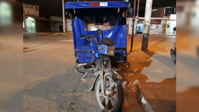 Piura mototaxista frustró el robo de su unidad por parte de falsos