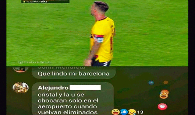 Memes Cristal vs Barcelona equipo rimense víctima de divertidos memes