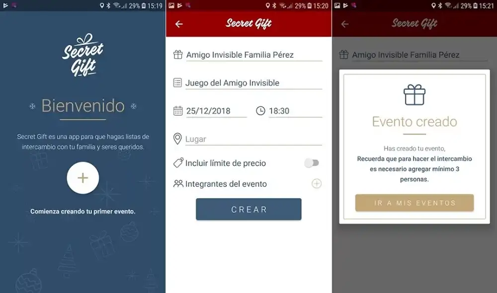 Conoce las alternativas virtuales para el amigo secreto. Foto: captura de internet Conoce las alternativas virtuales para el amigo secreto. Foto: captura de internet