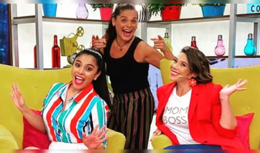 Giovanna Valcárcel se pronuncia sobre enfrentamiento con Maricarmen Marín en Mujeres al mando y asegura que son amigas