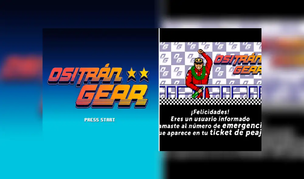 Ositrán usó la nostalgia del clásico Top Gear para dar un importante mensaje sobre el auxilio mecánico que pueden darte los tickets de peaje.