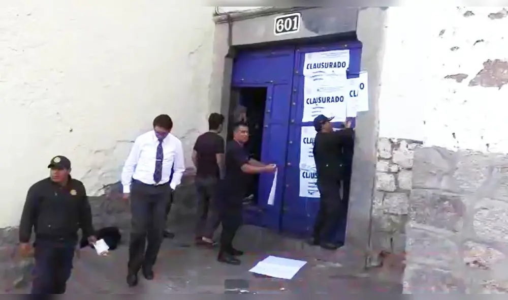 Municipalidad de Cusco clausura locales. Municipalidad de Cusco clausura locales.