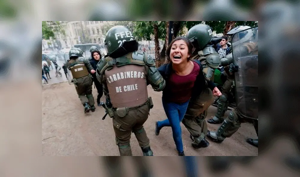 Carabineros, militares y Fuerzas especiales chilenas son denunciados por tocamientos y posibles abusos sexuales.