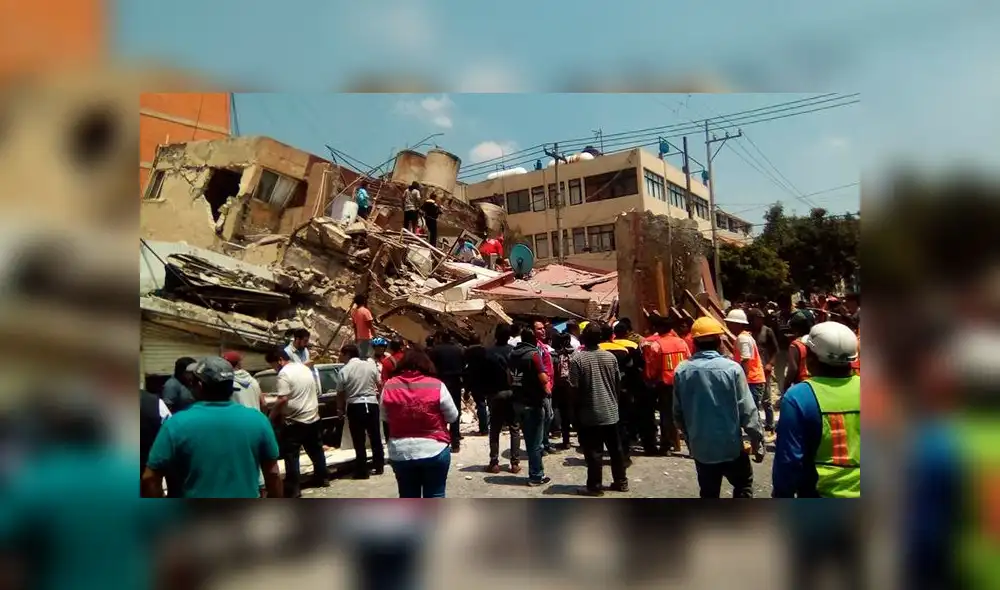 Terremoto en México: asciende a 217 la cifra de muertos tras movimiento de 7.1 grados Terremoto en México: asciende a 217 la cifra de muertos tras movimiento de 7.1 grados