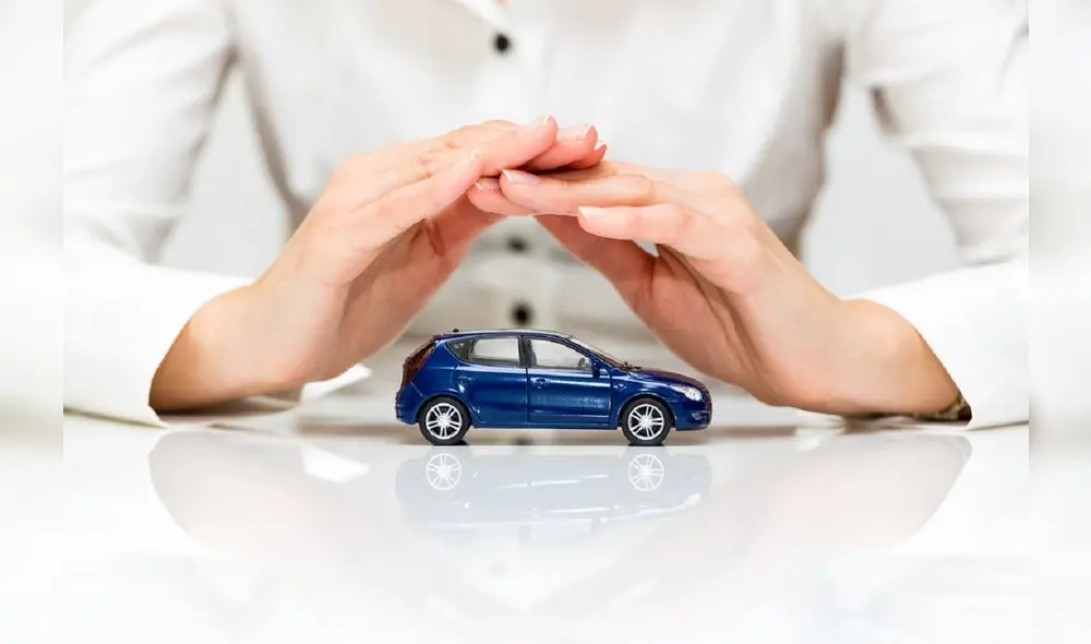 Protection of car. Business concept.