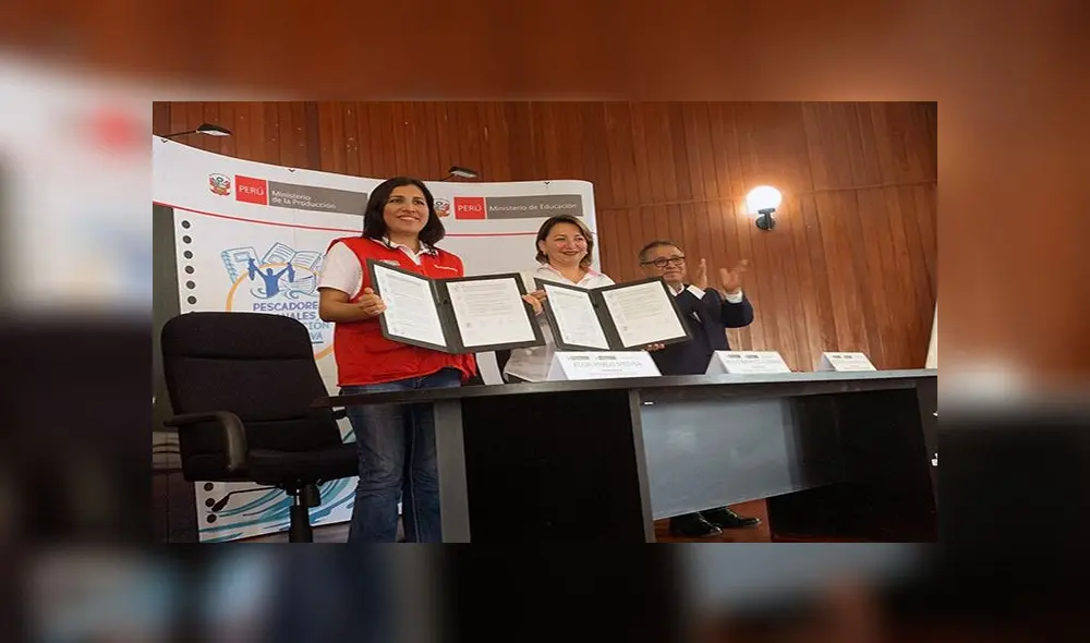 El acuerdo interinstitucionaln beneficiaría a 15 mil pescadores de Paita. Foto: Minedu